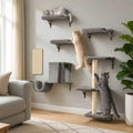 6-in-1 Wall Mounted Cat Climber Set by Unknown