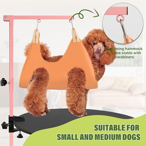 getlstub Dog Grooming Arm with Pet Grooming Hammock, Dog Grooming Stand with - Image 3