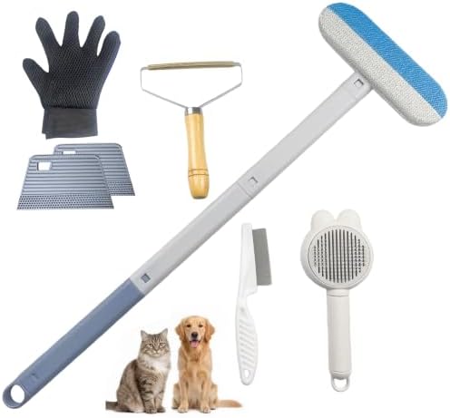 Furniture & Pet Hair Remover, 6-in-1 Dog/Cat Fur Remover Kit. Dog/Cat Hair by WenfuChoiziic