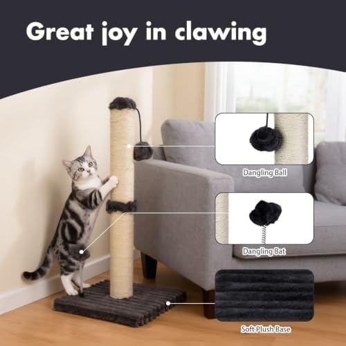 MECOOL Cat Scratching Post Premium Basics Kitten Scratcher Sisal Scratch Posts - Image 2