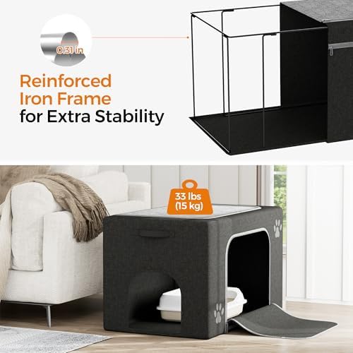 Hidden Cat Litter Box Enclosure - Image 3