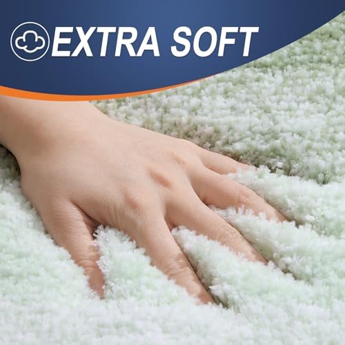OLANLY Bathroom Rugs Mat 34x21, Extra Soft Absorbent Microfiber Bath Rugs - Image 2