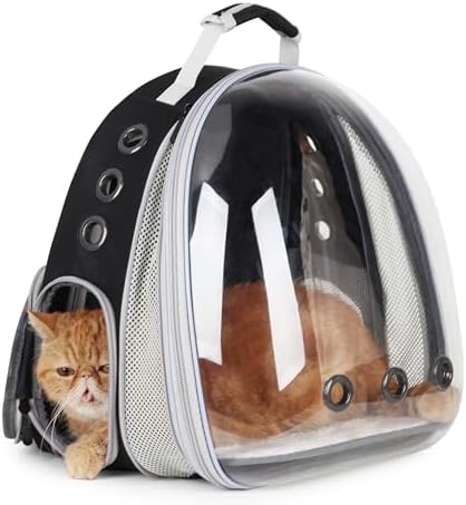 Lollimeow Expandable Bubble Cat Carrier Backpack, Supports up to 16 lbs by Lollimeow