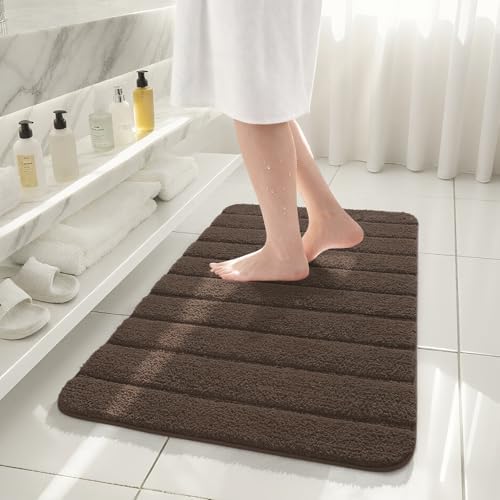 AROGAN Luxury Bathroom Rugs 24x36 Inch，Thick Soft Bath Rug Non Slip - Image 2