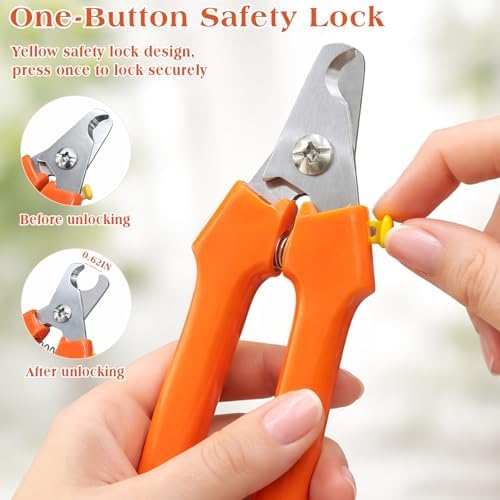 Professional Dog Nail Trimmers for Large & Small Dogs, Heavy-Duty Stainless - Image 5