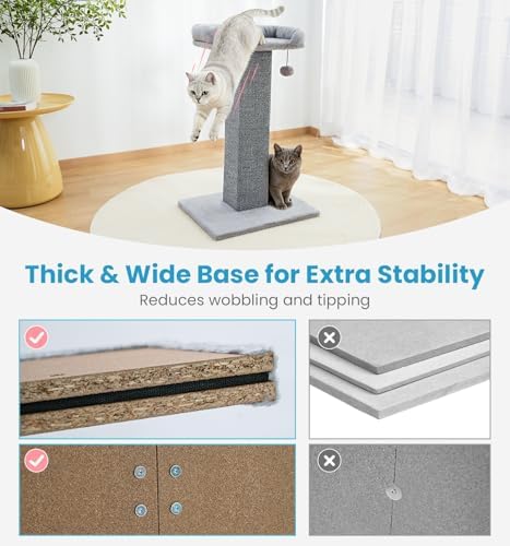 Made4Pets 32" Carpet Cat Scratching Post - Image 7
