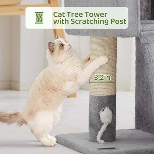 Woochpet 24inch Tall Cat Tree - Image 4