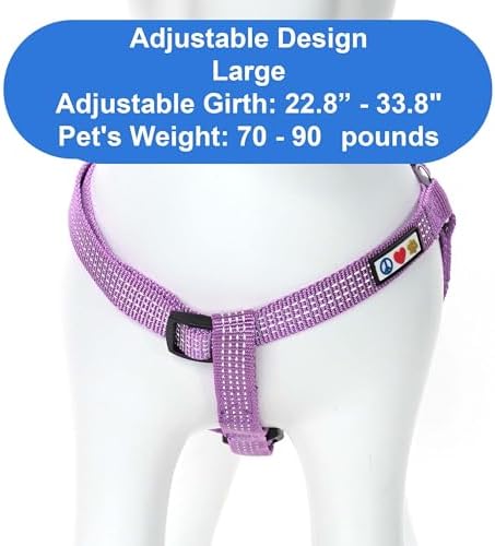Pawtitas Reflective Step-in Dog Harness – Adjustable No-Pull Vest - Image 3