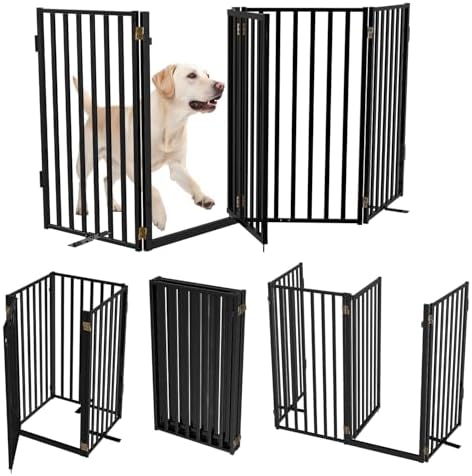 Full Metal Freestanding Dog Gates by Lezbanz