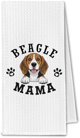 Beagle Kitchen Towels, Dog Mama Beagle Gifts by Unknown