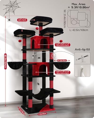 Globlazer Big XXL Gothic Cat Tower - Image 6