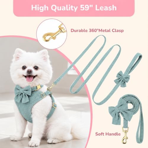 Small Dog Collar Harness and Leash Set - Image 5