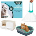 50 Count Jumbo Litter Box Liners, 39x22 Inches – Extra Thick, Heavy Duty by Unknown