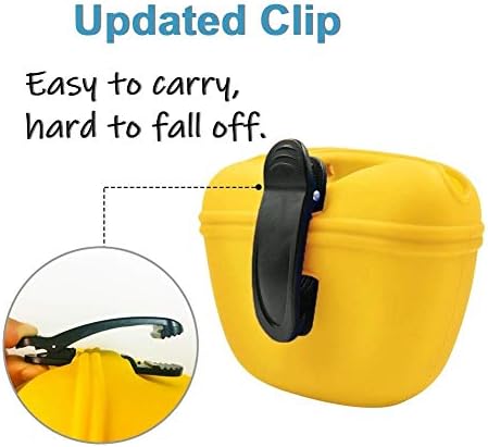 RoyalCare Silicone Dog Treat Pouch-Small Training Bag-Portable Dog Treat Bag - Image 3