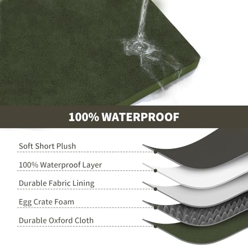 Jumbo Waterproof Orthopedic Dog Bed - Image 6