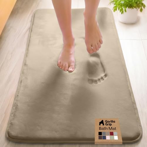 GORILLA GRIP® Memory Foam Bath Rug by GorillaGrip
