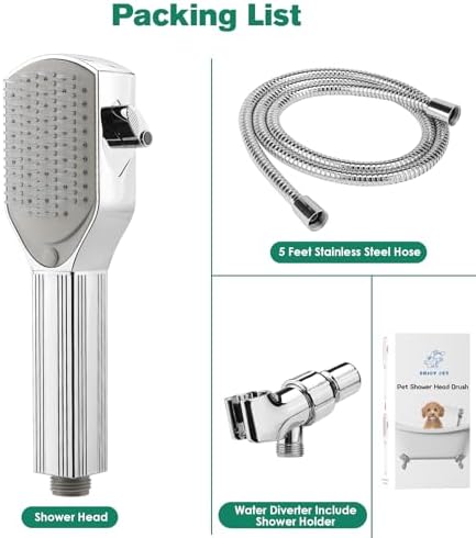 Dog Shower Attachment, Pet Washing Shower Sprayer - Image 6