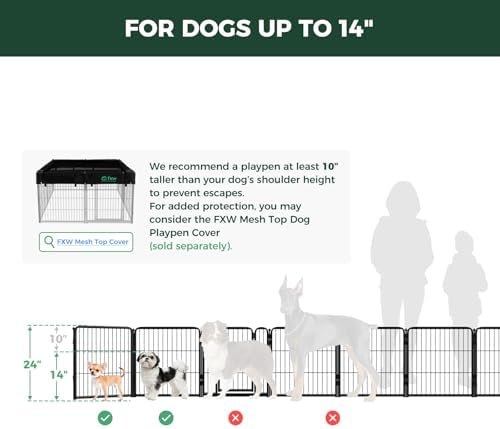 FXW Homeplus Indoor Dog Playpen, 16 Panels, - Image 2