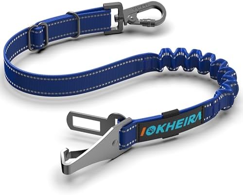 IOKHEIRA Dog Seat Belt 3-in-1 Car Harness by IOKHEIRA