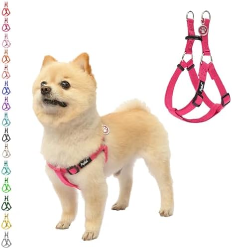 PUPTECK No Pull Dog Harness Small Sized Step-in Adjustable Puppy Vest by PUPTECK