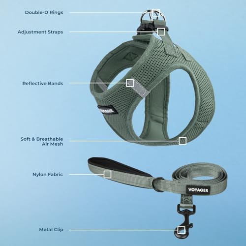 Best Pet Supplies Voyager Step-in Air All Weather Mesh Harness and Reflective - Image 3