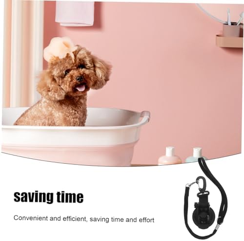 POPETPOP Dog Bath Tether with Suction Cup Adjustable Nylon - Image 3