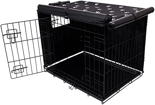 Pet Prime Dog Crate Cover for Wire Cages 24 30 36 42 48 Inch Outdoor Pet Kennel - Image 6