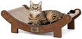 FUKUMARU Extra Large Sisal Cat Scratcher Bed Indoor Sturdy Wood Scratch Bed by FUKUMARU