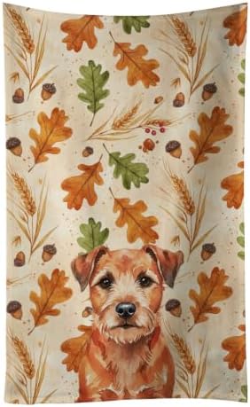 Caroline's Treasures Border Terrier Dogs Kitchen Towel 15x25 in by CarolinesTreasures