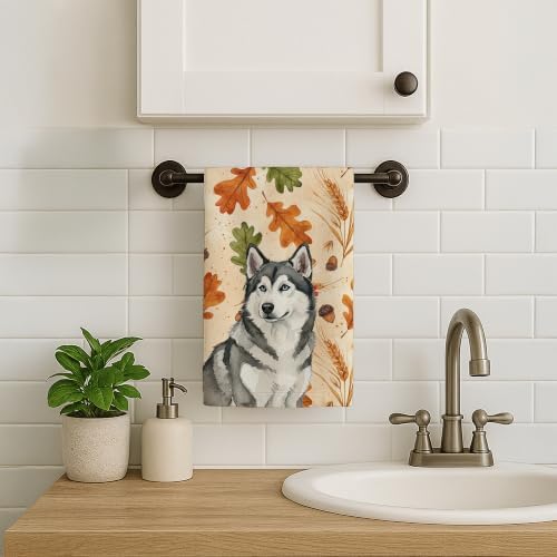 Caroline's Treasures Alaskan Malamute Dogs Kitchen Towel 15x25 in - Image 2