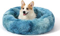 NOYAL Calming Donut Dog Bed, Hooded Cave by Noyal