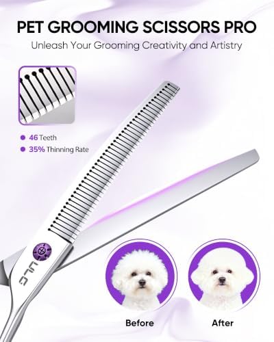 ULG 7.5 Inch Curved Thinning Shears - Image 2