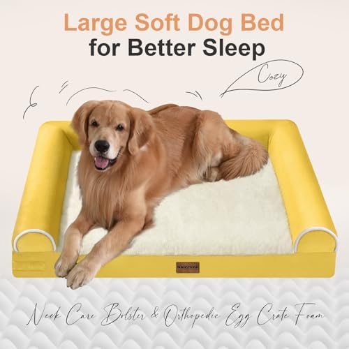 NANUYA Orthopedic Dog Bed for X-Large Dogs, 40 x 32 Inch - Image 2