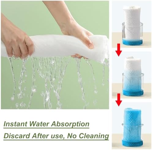 Disposable Bath Towels, 50 Pack 55" x 27.5" Ultra Soft, Quick Dry Disposable - Image 4