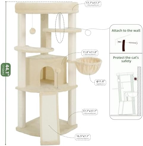 Gitelsnour Corner Cat Tree Tower - Image 6