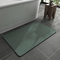 MontVoo -Bath Mat Rug-Rubber Backing Non Slip Quick Dry Absorbent Thin Bathroom by MontVoo