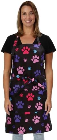 Plum Hill Waterproof Dog Grooming Apron, Groomer Apparel, Pet Washing Smocks by PlumHill
