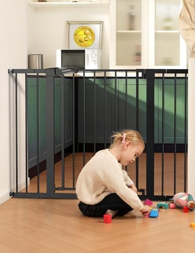 Babelio 29-43" Baby Gate for Stairs, PressGuard P7 by BABELIO