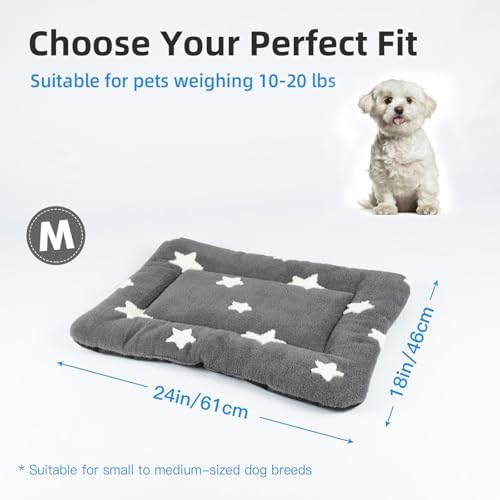 Mora Pets Dog Crate Pad Washable Cat Dog Bed - Image 6