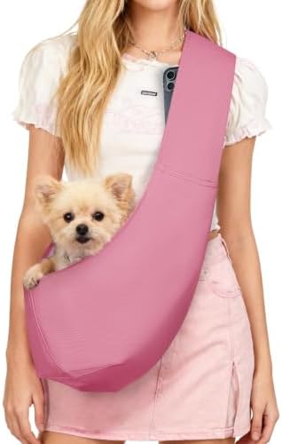 YUDODO Dog Sling Carrier for Small Dogs, Lightweight Crossbody Pet Bag by YUDODO