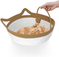 Cat Bed, Cotton Rope Instinct Basket by WEAVELYRICS