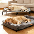 Lekereise Outdoor Elevated Dog Bed, Raised Dog Beds by Lekereise