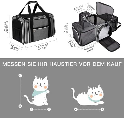 BAGLHER Expandable Cat Carrier - Image 2
