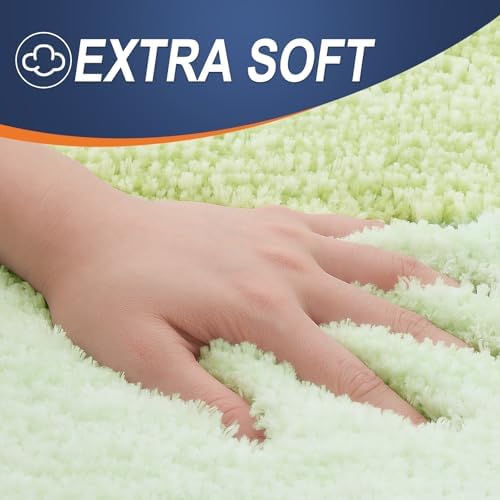 OLANLY Bathroom Rugs Mat 30x20, Extra Soft Absorbent Microfiber Bath Rugs - Image 2