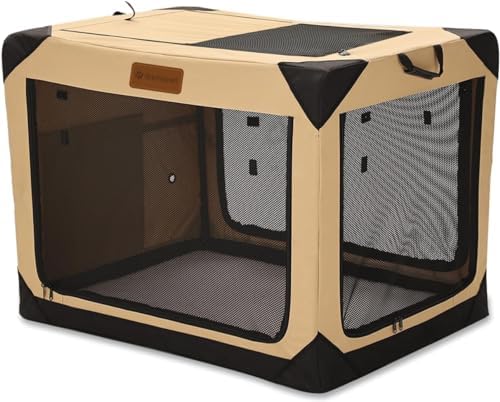 Garnpet 36 Inch Collapsible Soft Dog Crate by Garnpet