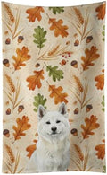 Caroline's Treasures Akita Dogs Kitchen Towel 15x25 in by CarolinesTreasures