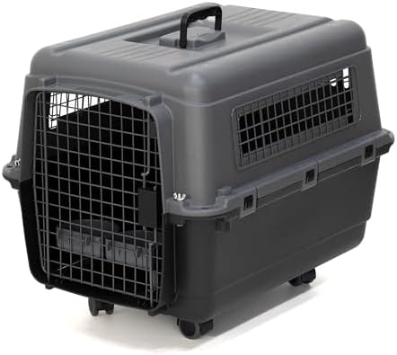 SportPet Airline Compliant MEDIUM 26.5" Travel Dog Kennel-Durable Plastic - Image 2