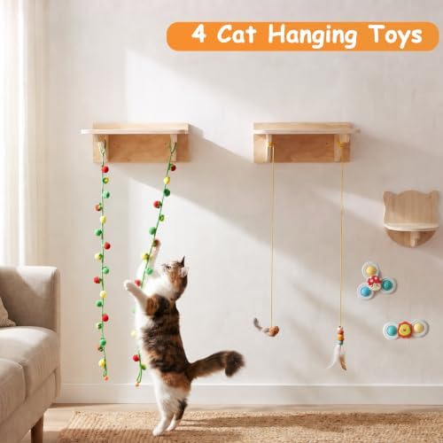 Cat Wall Shelves，Modern Cat Wall Furniture - Image 5