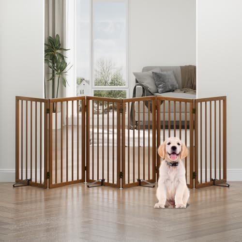 Dog Gates for Doorways, Tall Dog Gate Indoor, Foldable Pet Gates for Doorways - Image 6