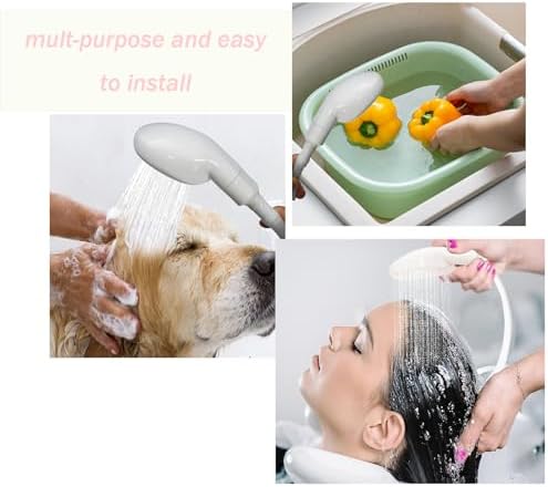 3M/9.84ft Sink Spray Hose, Portable Faucet Sprayer Handheld Faucet Shower - Image 4